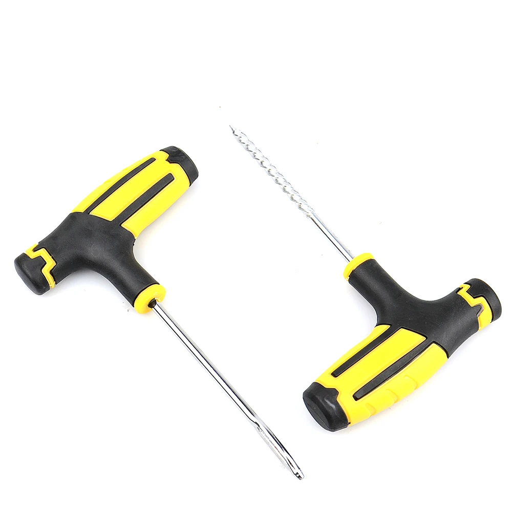 Car Tire Repair Tools Kit Rubber Strips Tubeless Tyre Puncture Studding Plug Set for Truck Motorcycle tire repair kit