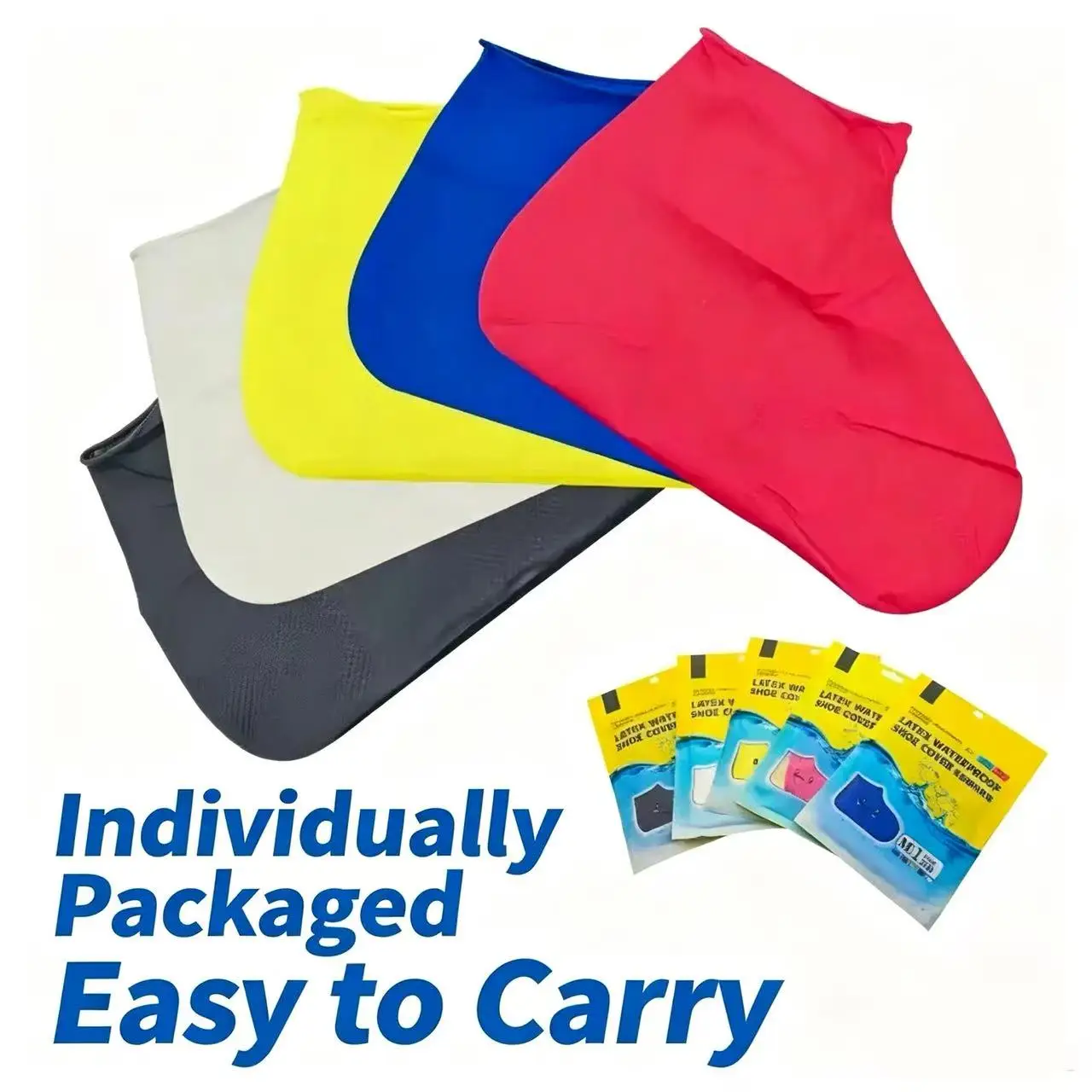 Durable Waterproof Non-Slip Silicone Shoe Covers