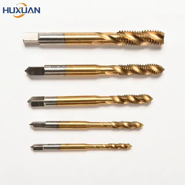 정밀 태핑을 위한 최고 품질의 티타늄 코팅 기계 나사 탭