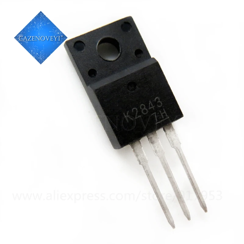 

10pcs/lot 2SK2843 K2843 2843 TO-220F 500V 12A new original In Stock