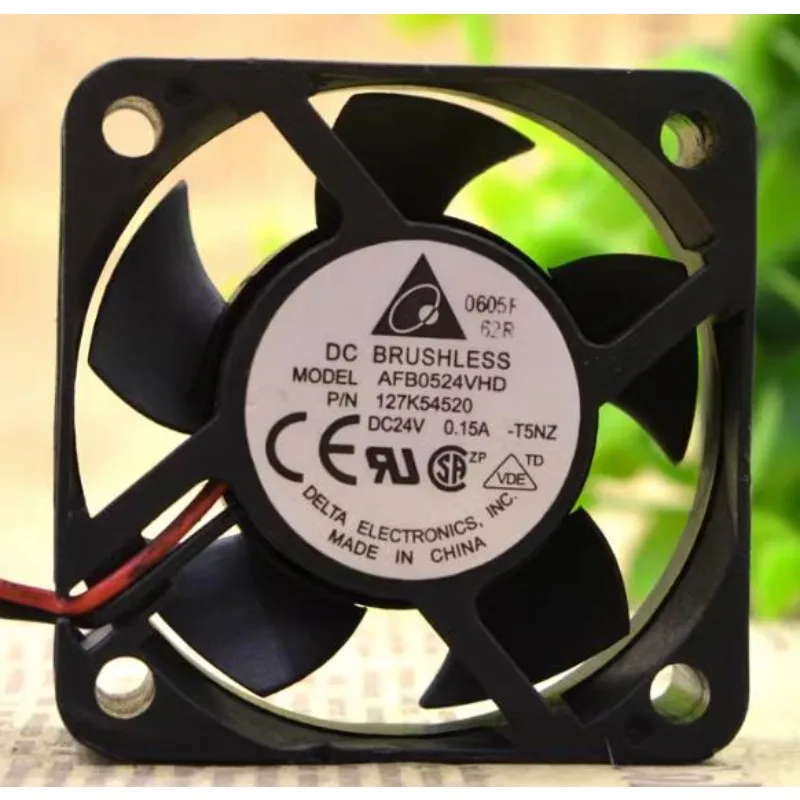 

New Cooler Fan for Delta AFB0524VHD 5cm 5020 24V 0.15A dual ball frequency converter cooling fan 50*50*20mm