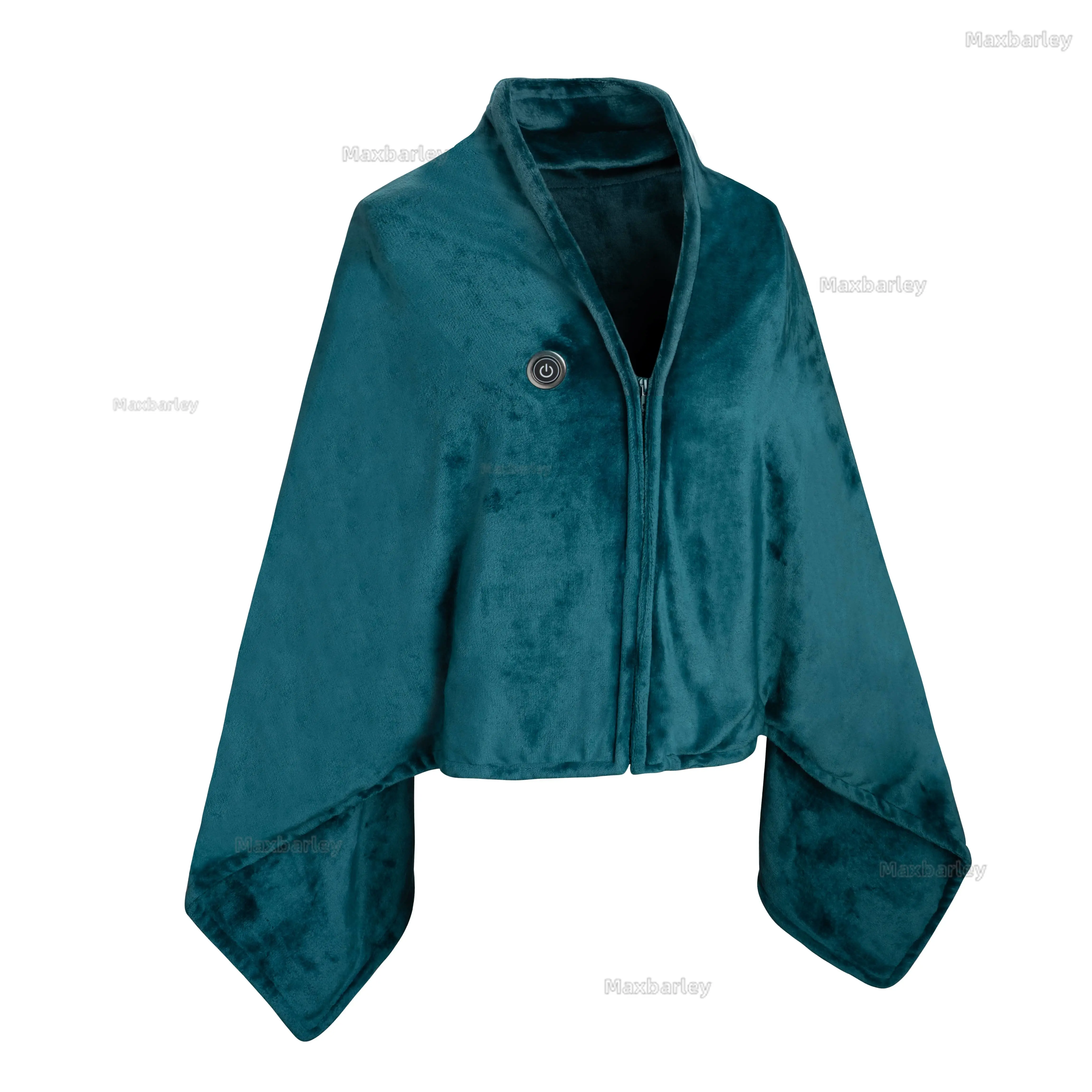 Electric Heated Shawl Blanket Coat Women USB Charging 9 Areas Heating Office Warm Home Warming Cloak Trench Men Fleece Jacket