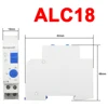 DIN Rail Timer Switch for Staircase Lighting Controller ALST8 1-7 minutes ALC18 1-20 Minutes Interval 18mm Single Module 5