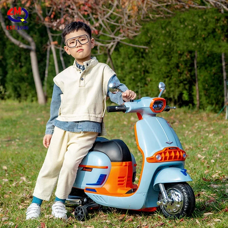 New Model LED Flashing 2 Wheels with Music Kids Baby Electric Motorcycle for Children