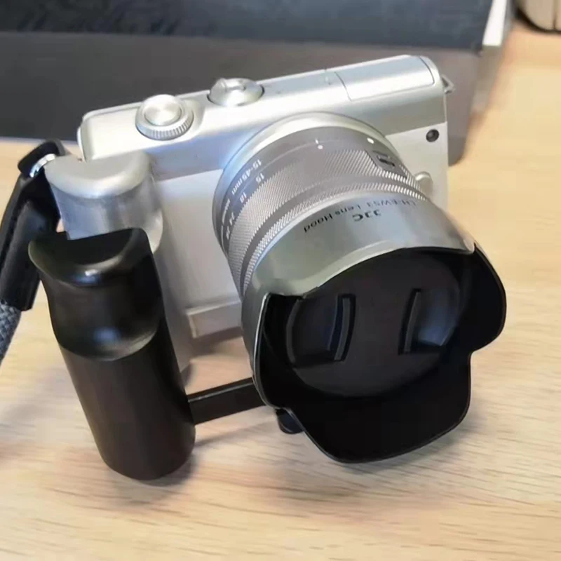 キヤノンeos M100 M200カメラlブラケットハンドグリップクイック 