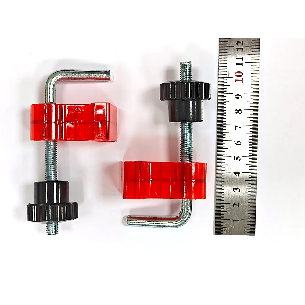 Right Angle Fixing Clip 90 Degree L-shaped with scale Auxiliary Fixture Position