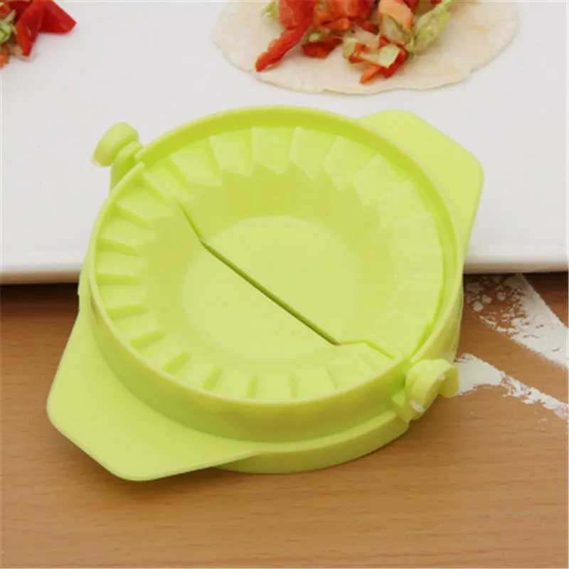 DIY Plastic Dumpling Mold Dough Press Gadgets For Cooking Dumplings Easily Ravioli Maker Jiaozi Maker Gadget Kichen Tools Set dumpling maker