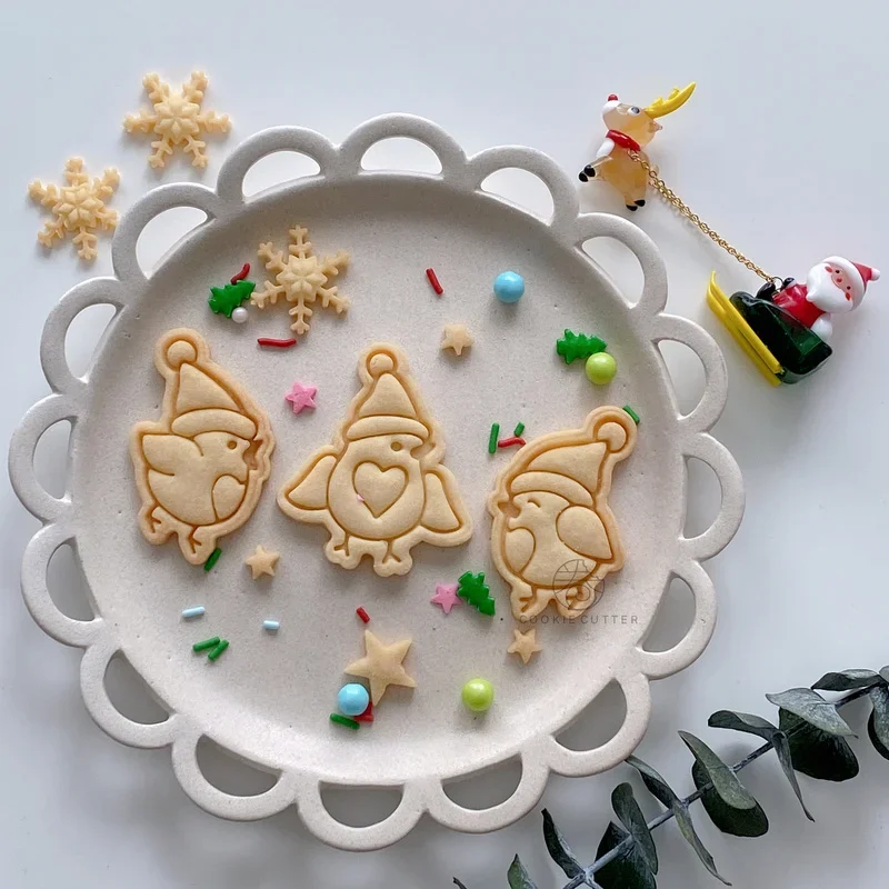 Baby voetjes cookie stempel & cookie cutter 2 delig | Baby