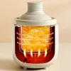 Bear 0.5L Slow Cooker Baby Supplementary Food Maker 220V Mini Bird's Nest Crock Pot White Porcelain 9.5h Reservation Keep Warm 5