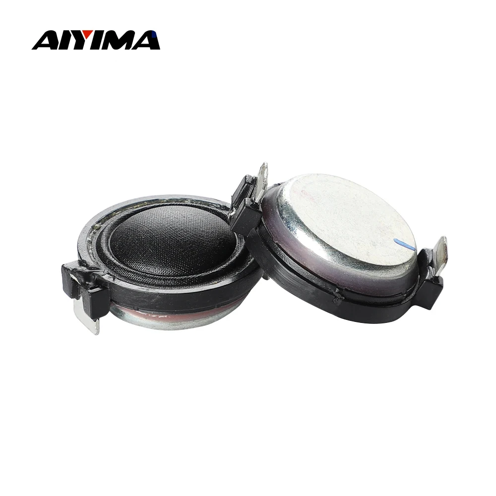 AIYIMA 2Pcs 1" Inch 25MM Tweeter Speaker 8 Ohm 10W Dome Silk Film Audio Treble Speaker Neodymium Loundspeaker audio speakers tweeter speaker