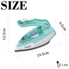 Steam Iron portable Foldable handle 1100W Household Fabric Electric Iron Ceramic soleplate Fast-Heat For Clothes Ironing Sonifer 6