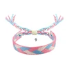 Boho tissé broderie amour poignet tricoté Bracelets d'enveloppement corde à la main tissage tressé glands ethnique femmes hommes bijoux