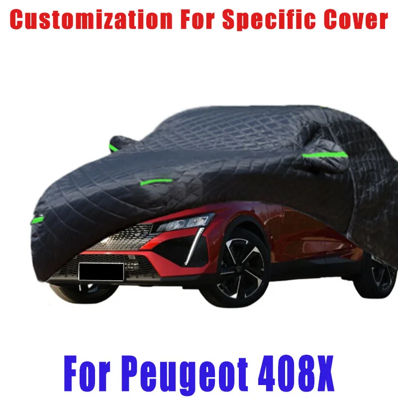 

For Peugeot 408X Hail prevention cover auto rain protection, scratch protection, paint peeling protection, car Snow prevention