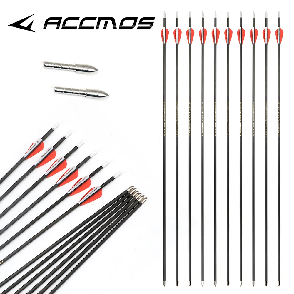 Arrows Carbon Spine 400 Arrows Bow Pure Carbon Carbon Arrow Id 4.2