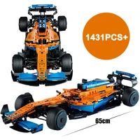 1431pcs Technical Formula 1 Racing Car 42141 Building Blocks Model Expert Speed Sport Vehicle MOC Assemble Bricks Toys Kids Gift 1