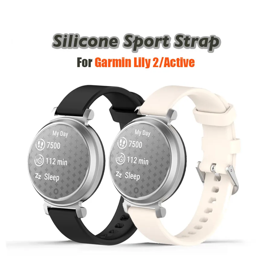 Premium Silicone Watchband Strap - Soft 14mm Bracelet Accessory