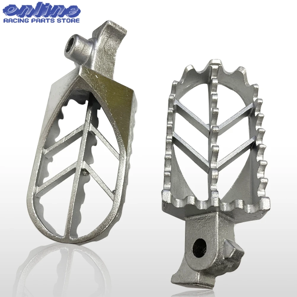 Motorcycle Footrests Foot Pegs Pedals Steel Front for Honda XR50R CRF50 CRF70 CRF80 CRF100F CRF XR 50 70 motorcycle accessories motorcycle footrests motorcycle foot pedals