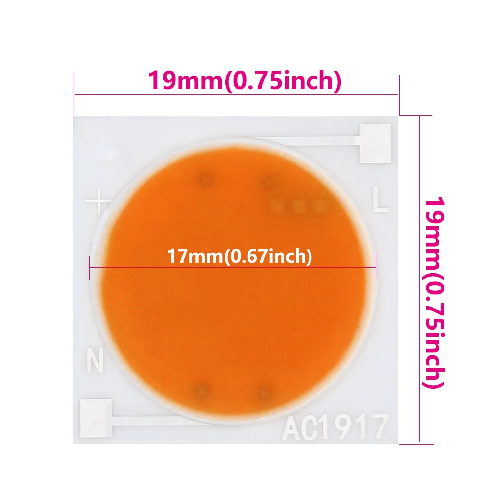 5PCS Led chip Grow light 30W 20W 10W 220V Full Spectrum LED Ceramic Chip For tent Growbox Lighting grow indoor Greenhouse DIY