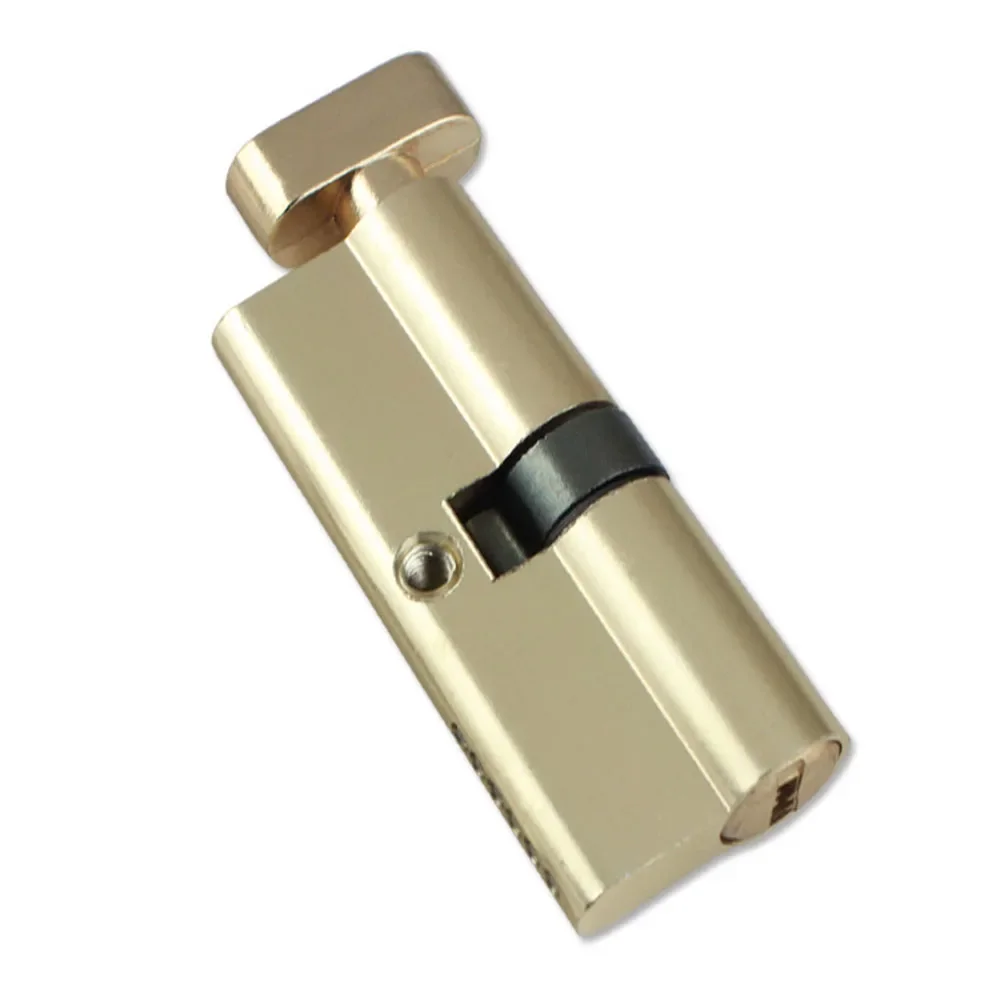 Door Lock Cylinder Universal Lock Cylinder Security Lock Core Door Cylinder Interior Bedroom Living Handle Brass 3 Keys 70mm*29mm