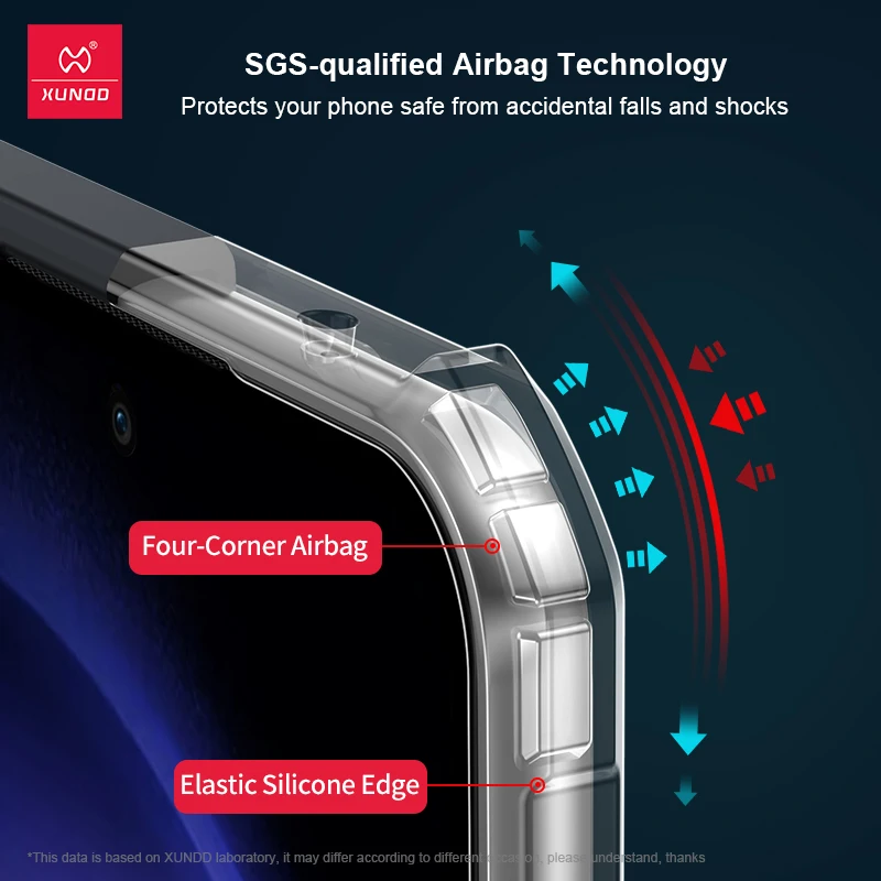 Xundd-shell à Prova de Choque para Samsung Tampa Traseira Clara Case Galaxy S23 fe S21 20 fe S22 S23 Ultra - Image 4
