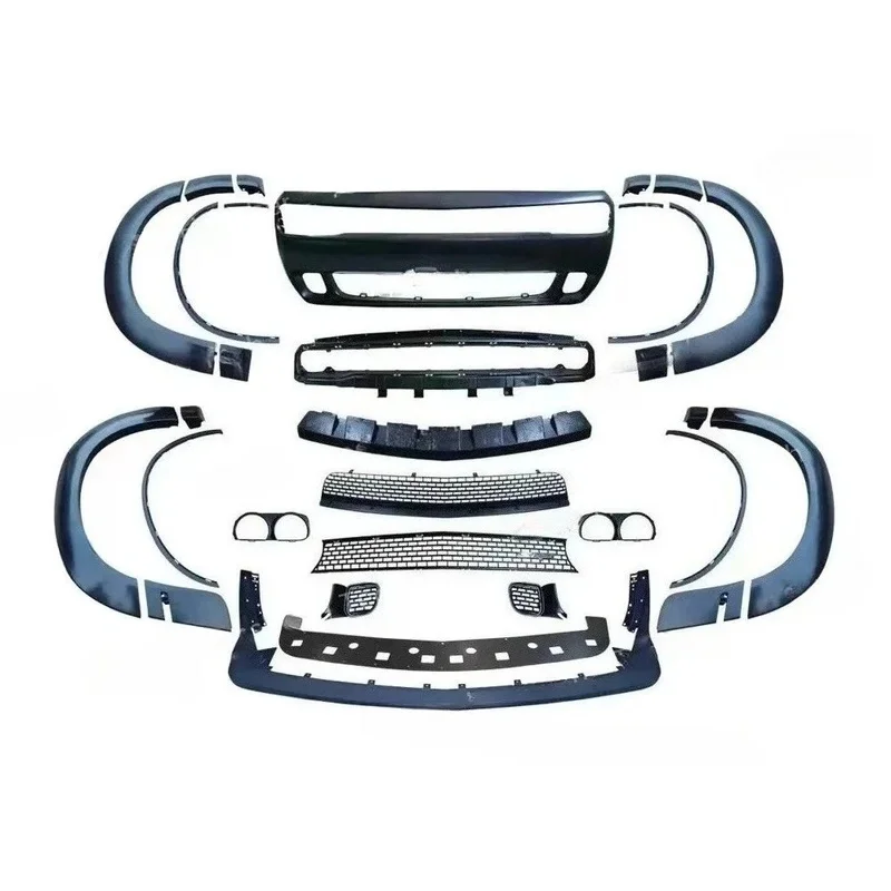 Kit Carrozzeria per Challenger 2015-2022, Accessori Auto, Copertura Paraurti Anteriore con Parafanghi Larghi, Stile Demon - immagine 4