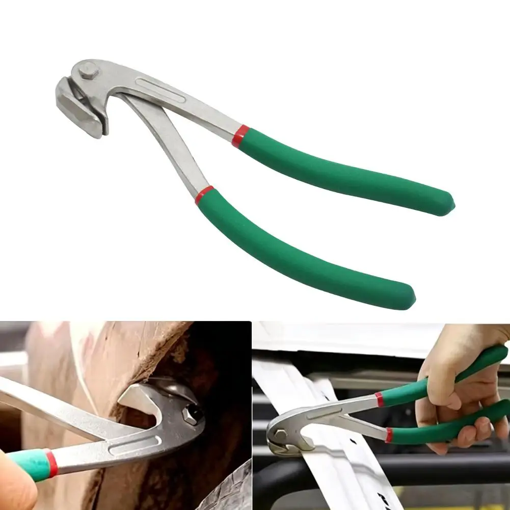Strumenti per la riparazione di bordi auto, per passaruota, parafango, portiera, paraurti, kit di riparazione ammaccature senza verniciatura, strumento a calibro per fori piatti, clip per manutenzione auto - Image 2