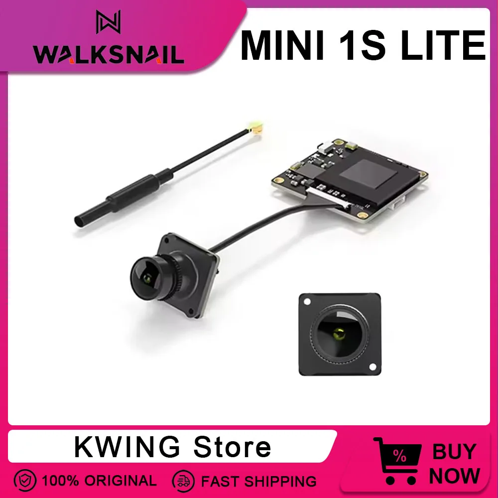 Walksnail Avatar HD Mini 1s Lite Kit Avatar Lite Camera for FPV Freestyle Tinywhoop Cinewhoop Drones DIY Parts