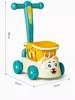 Kids Shopping Cart Trolley Play Set With Food Fruit Vegetables Accessories Play House Educational Toy Simulation Gifts for Girls 6