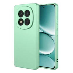 Colorful Flexible Liquid Silicone Protective Phone Case - Redmi note 15 pro+ 5g (Light Green)