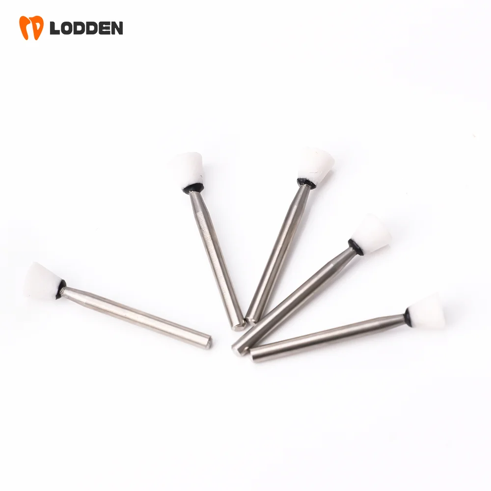 LODDEN 5 Stück Dental-Polierbohrer aus weißem Stein, Kegel-/Flammen-/runde Form, Abriebbohrer, FG zum Polieren, Füllen von Verbundwerkzeugen – Detail 35
