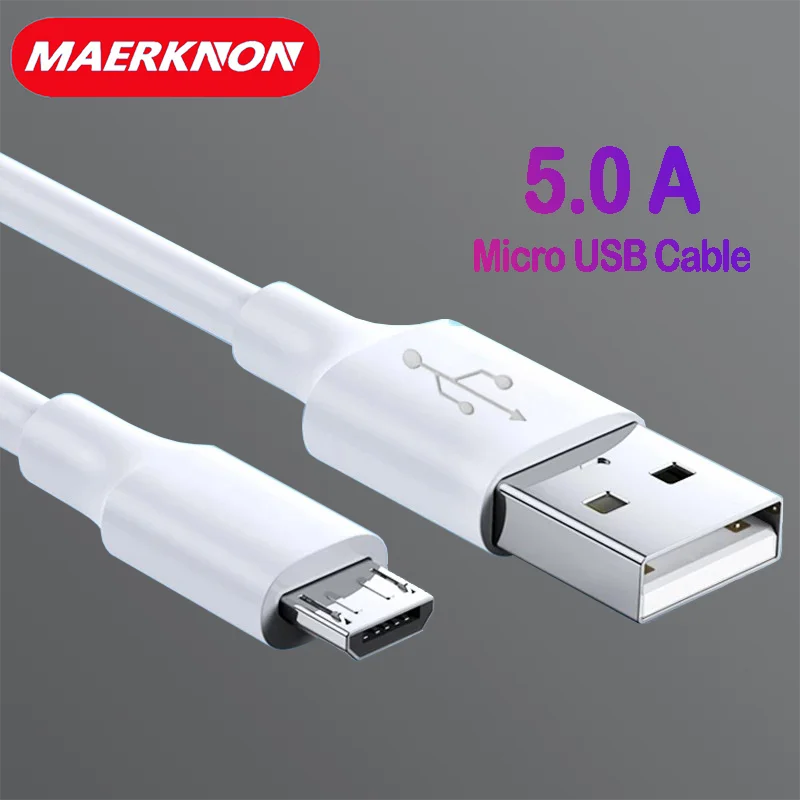 Micro USB Cable 5A Fast Charging Adapter Cable Mobile Phone Micro USB