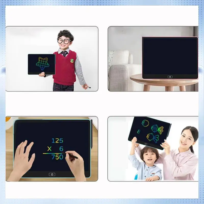 L06A-16 인치 색상 LCD 쓰기 태블릿 전자 드로잉 낙서 보드 디지털 다채로운 필기 패드