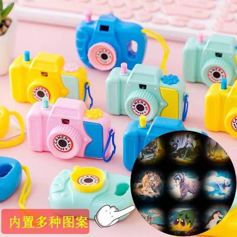 Funny Mini Animal Pattern Cartoon Camera 6 pcs For Kids Educational Toy Gift