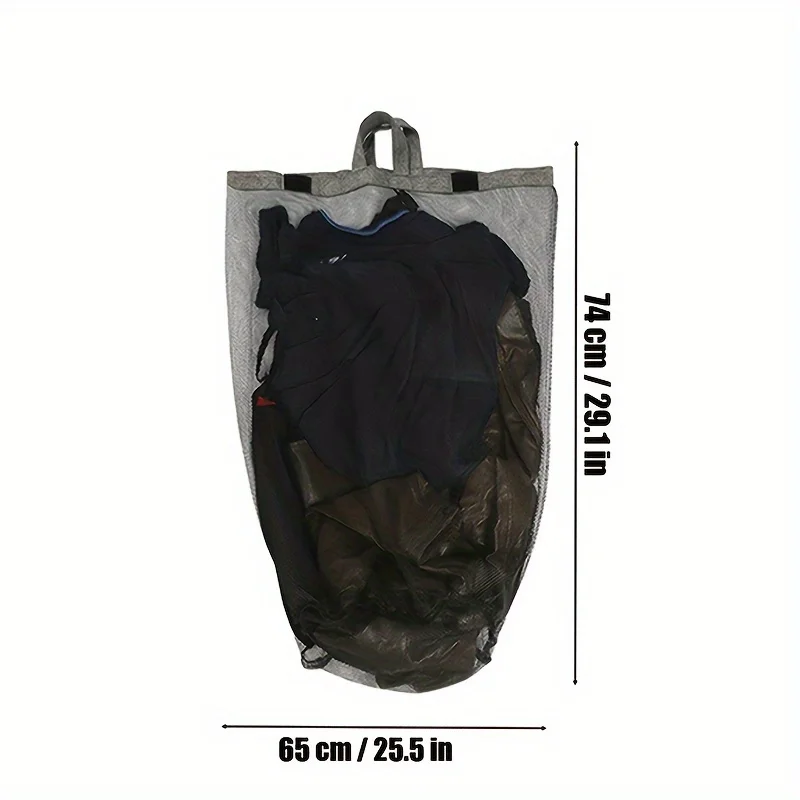 2 Recycling Bin Tote Bags, 100l, Dirty Clothes Basket Laundry Bag, Can Be Used With Bamboo Recycling Bin, Laundry Basket, Nylon 4