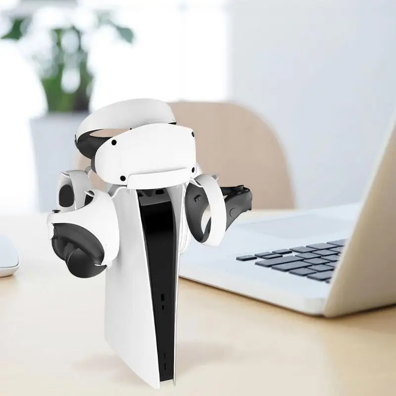 Espositore Forps5-Vr2 Robusto E Stabile Rack Di Stoccaggio Per Vr2 Glass Forps5/Ps Vr2 Vr Stand Con Cavo Di Ricarica