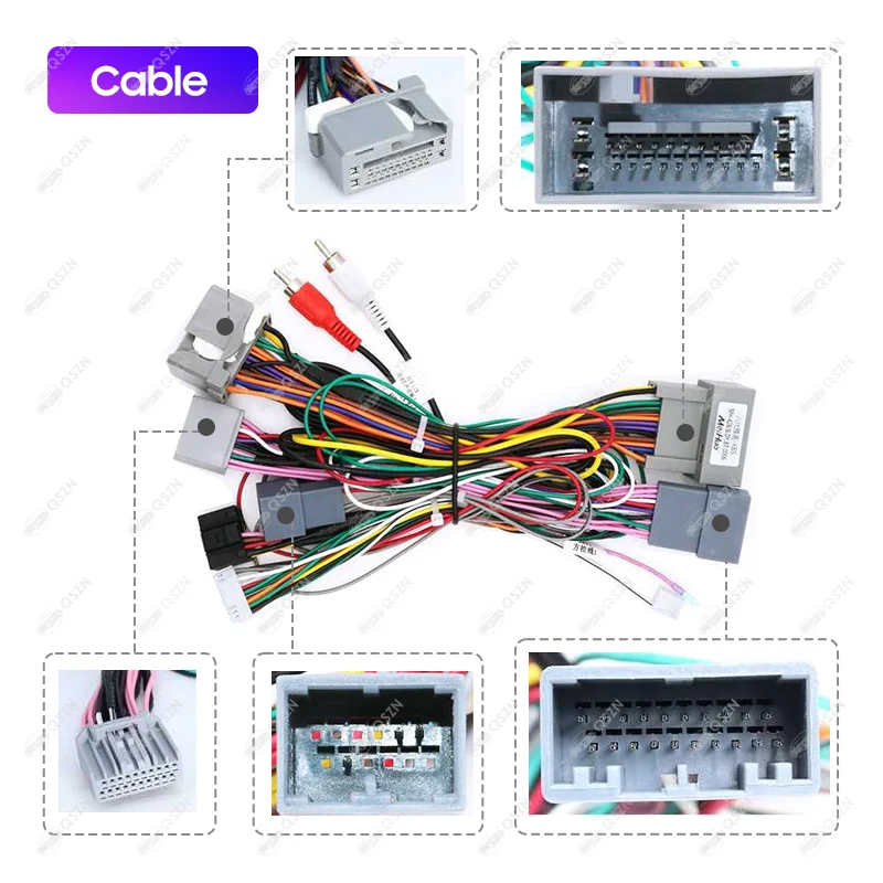 자동차 라디오 Canbus 박스 어댑터 XBS-HD-01, 혼다 어코드 8 2008-2013 용, 와이어링 하네스 전원 케이블 포함, 안드로이드 자동차 라디오