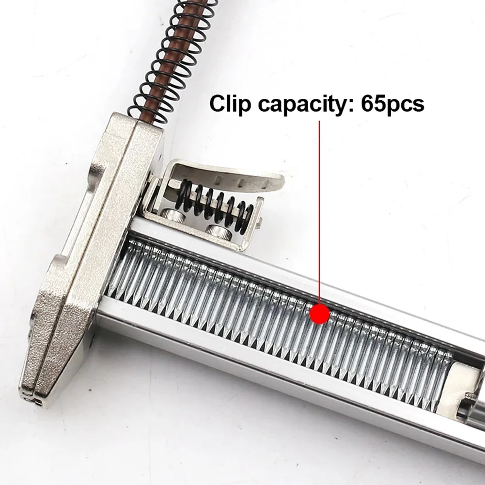 Manual Steel Nailer ST18 Semi Automatic Cement Nail Wire Slot Nailing Device Nailing Machine Woodworking Tacker