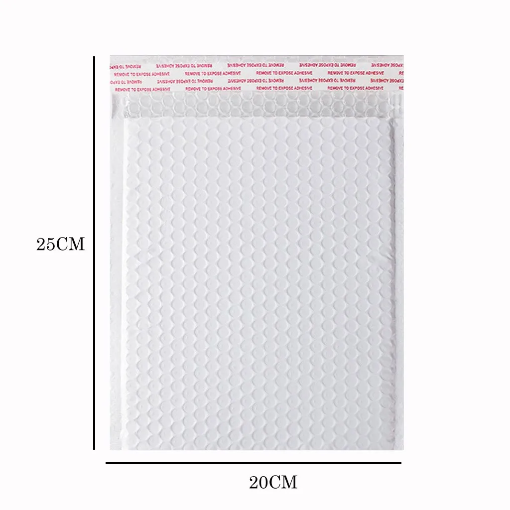 20PCS/Lot Courier Self Seal Envelope Bags Lined Poly Foam Bubble Mailers Padded Mailing Bag Waterproof Postal Ship bag 22*25cm