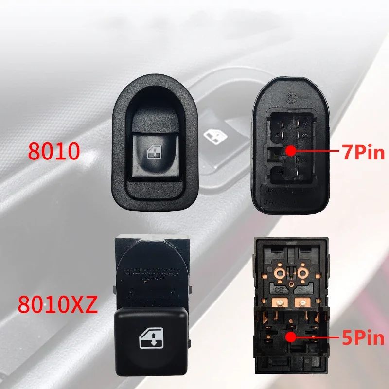 

Window Glass Control Switch for JAC J3 Turin Tongyue Door Window Glass Master switch button