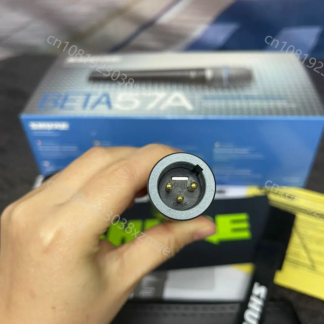 2PCS SHURE BETA 57A Microphone Wired Dynamic Home Amp Studio Recording Handheld Mic for Karaoke Bar Stage Live Performance