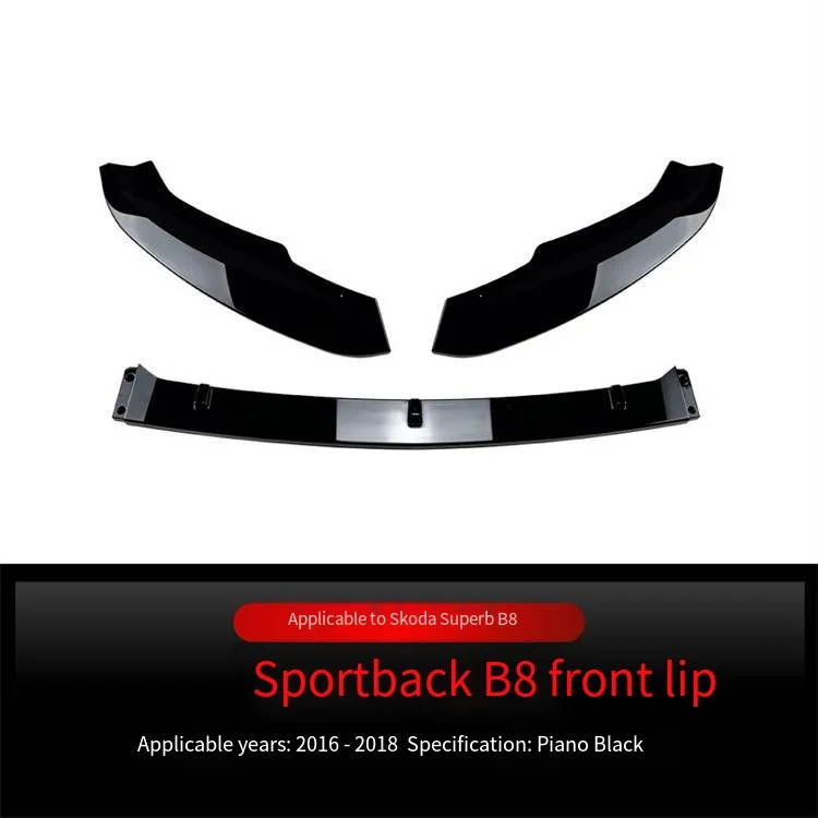 2016-2018 스코다 슈퍼브 B8 프론트 범퍼 프론트 립 프론트 스포일러 코너 랩 크로스보더 개조용