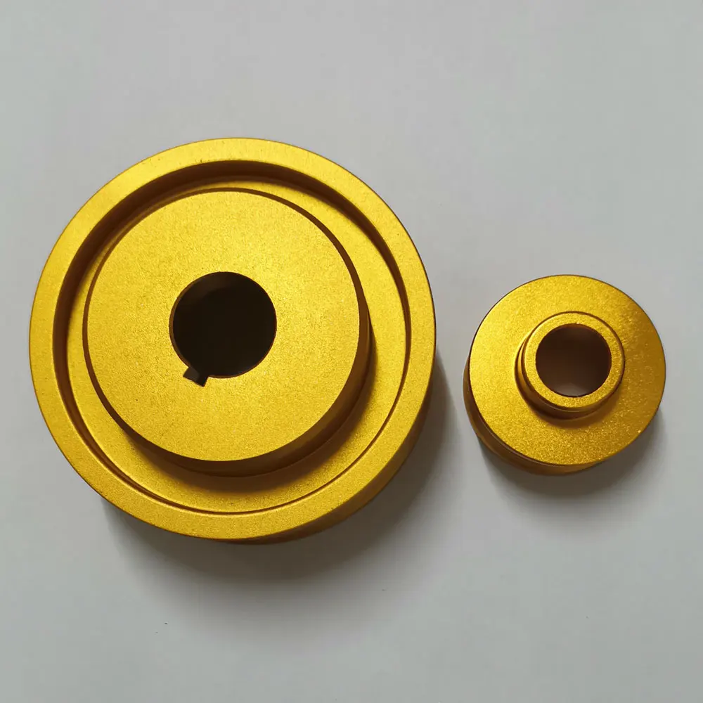 AUTOFAB Performance Crank Pulley Golden Kit Fit For Subaru Impreza WRX 2.0L 2.5L EJ25 EJ2 AF-PYWRX