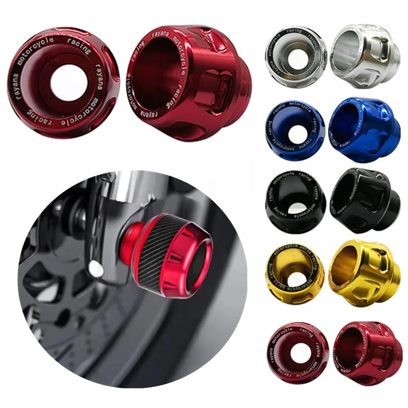 Motorcycle Crash Protector Motorcycle Crash Protector Scooter Wheel Front Fork Frame Falling Protection Pads Sliders Moto Exterior Moto Safty Accessories
