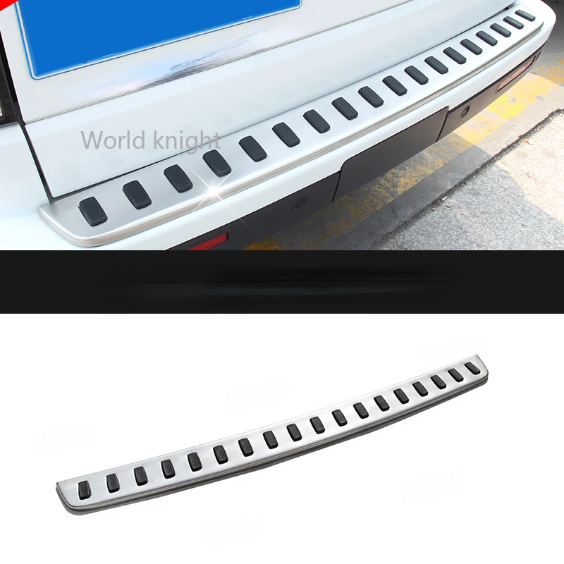 

For Land Rover Discovery 4 2010-2016 LR3 Stainless Steel Rear Bumper Protector Tail Trunk Guard Door Sill Plate Scuff Trim Cover