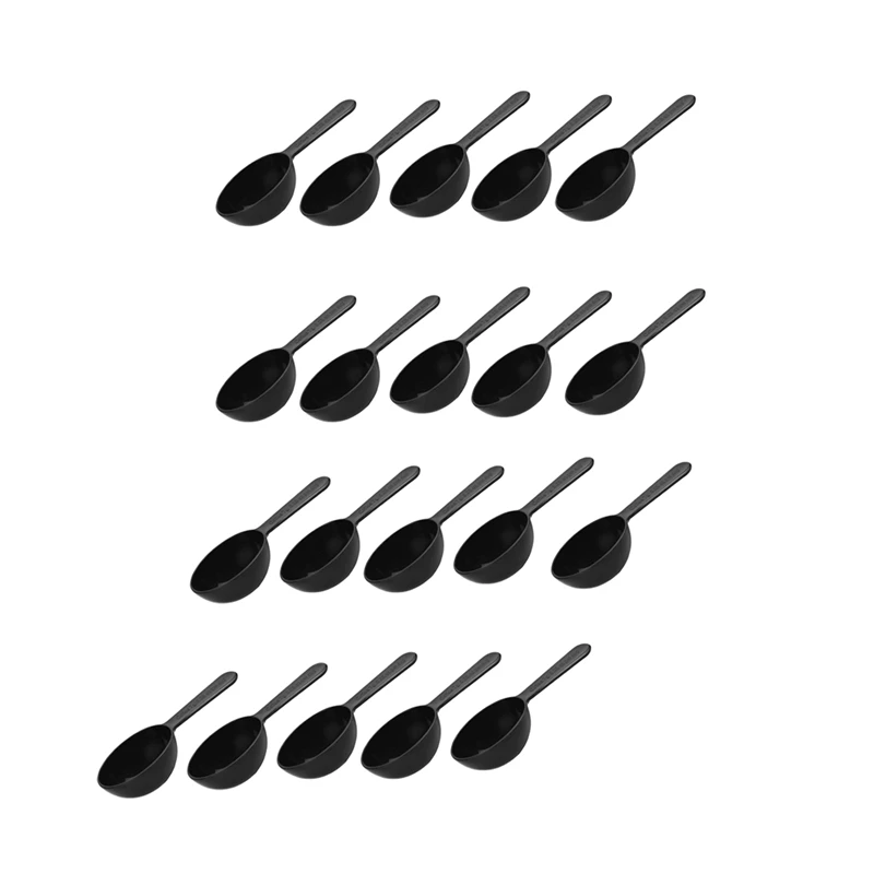 Promotion! 20 Pcs Coffee Measuring Spoons Plastic Measuring Tablespoons For Coffee, Tea And Milk