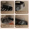 Triangular shower shelves, bathroom finishing and storage supplies, bathroom storage racks, cosmetics and toiletries tissue 3