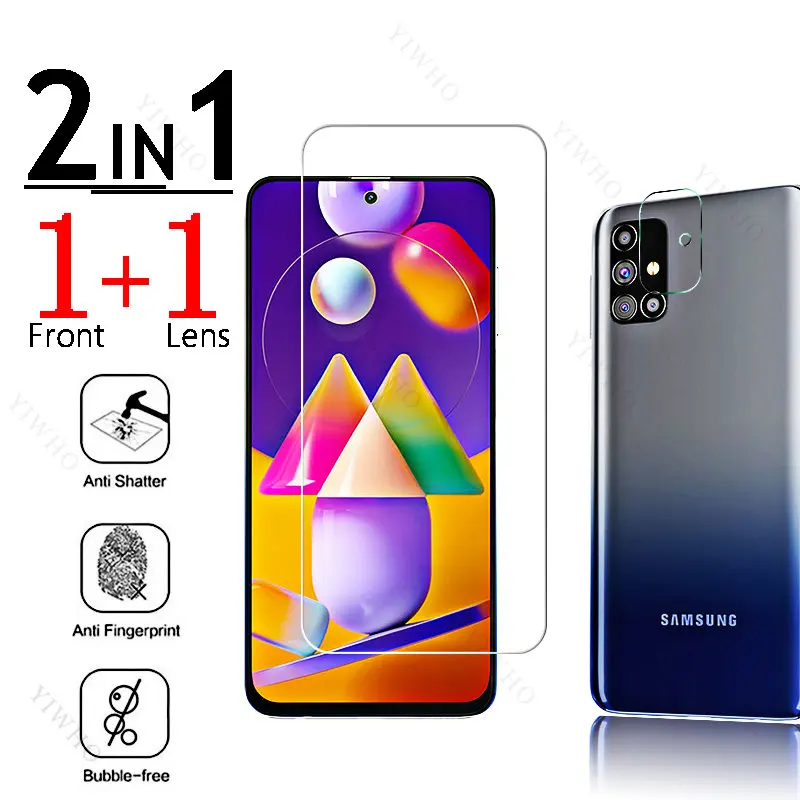 6in1 Full Cover Glass for Samsung Galaxy M31s Screen Protectors