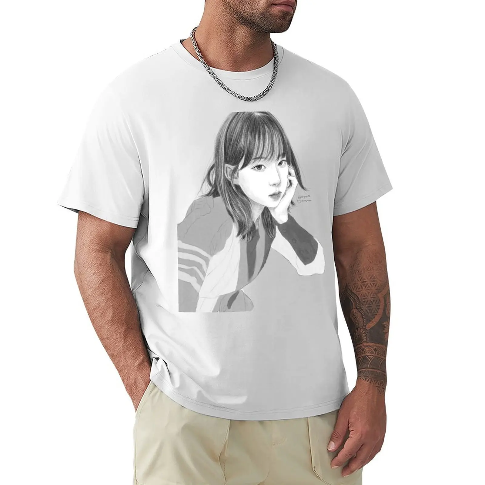 

Minjeong T-shirt quick-drying summer clothes workout shirts for men