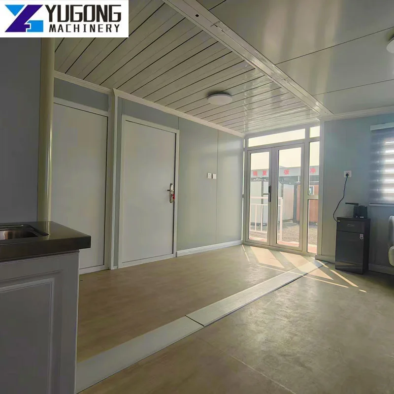 Yg Miglior Prezzo Case Di Lusso Da 40 Piedi Con Struttura In Acciaio Flat Pack Design Container House