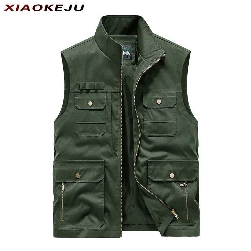 Free Men's Clothing Shipping Motorcyclist Vest Sleeveless Jacket Work Multi-pocket Tactical Military Male Summer Hunting Utility uniqlo utility work брюки карго